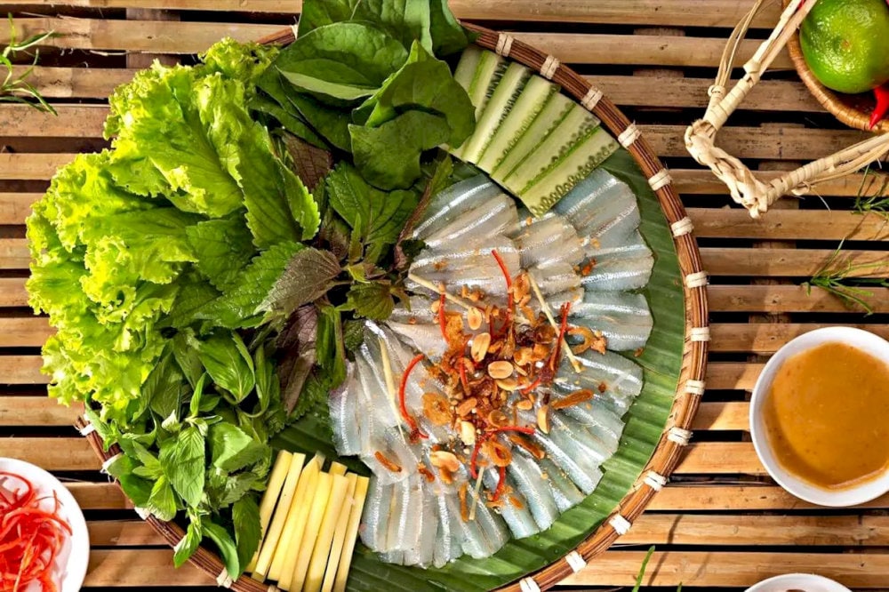 Món gỏi cá đục tươi ngon